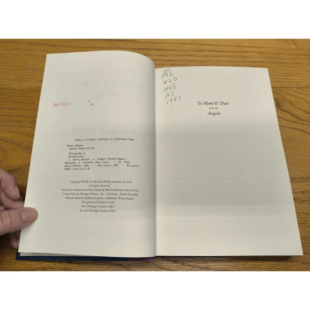 Marilyn Horne: My Life - Hardcover By‎ Horne, Marilyn
